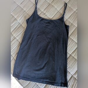 Merona Black Spaghetti Strap Tank - Size M